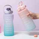 Garrafa de Água 2 LITROS Esportiva Com Adesivos