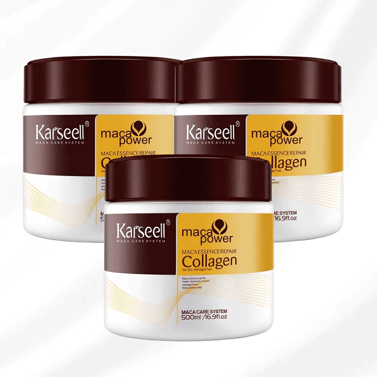 Máscara de Colágeno Alemã - Karseell® 536g [Restauração Completa e Permanente]