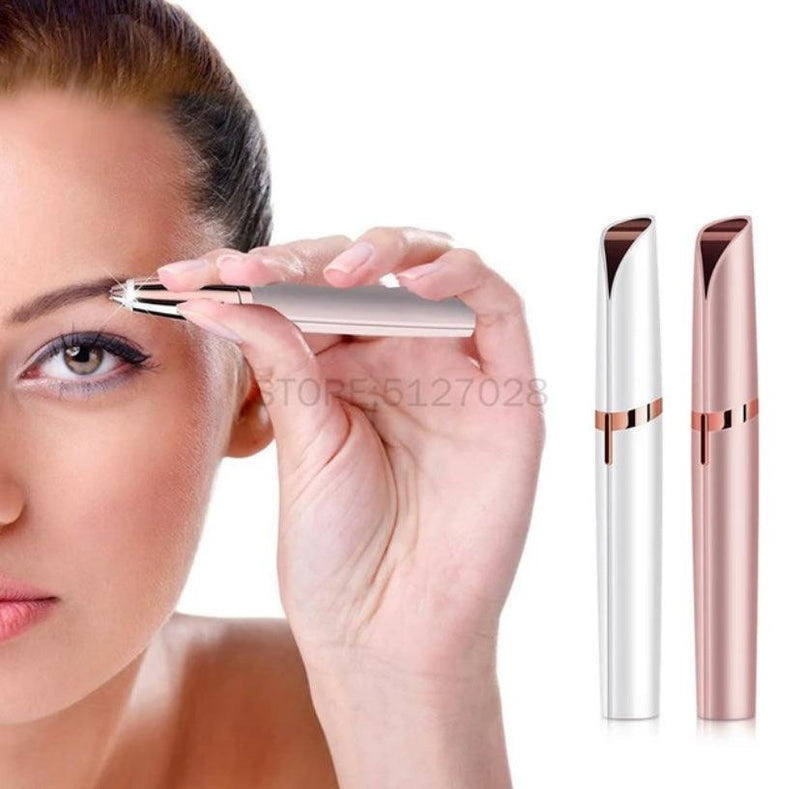 Aparador de sobrancelha elétrico - mini depilador