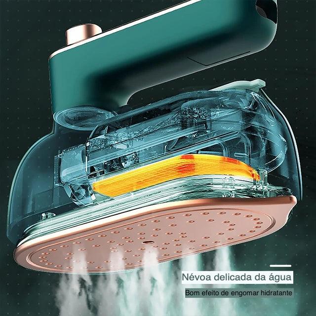 Ferro passar roupas Portátil Bivolt a Vapor/Tramonti