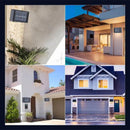 4 Led para Cima e para Baixo Luz de Parede à Prova D'água Movida a Energia Solar Facil Instalaçāo